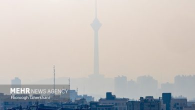 هوای تهران آلوده است