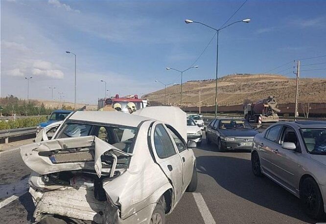سانحه ترافیکی مرگبار در جاده شهباز خمین سه فوتی و مصدوم بر جای گذاشت