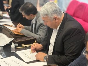 Read more about the article خوشنویسان در رویداد هنری کاغذ بی‌خط قوچان گرد هم آمدند