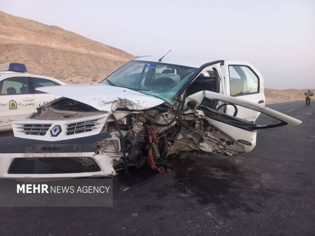 تصادف زنجیره‌ای در جاده سمنان به فیروزکوه؛ ۷ نفر مصدوم شدند