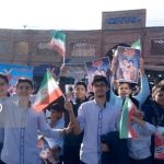 حضور پرشور مردم ارومیه در راهپیمایی ۱۳ آبان